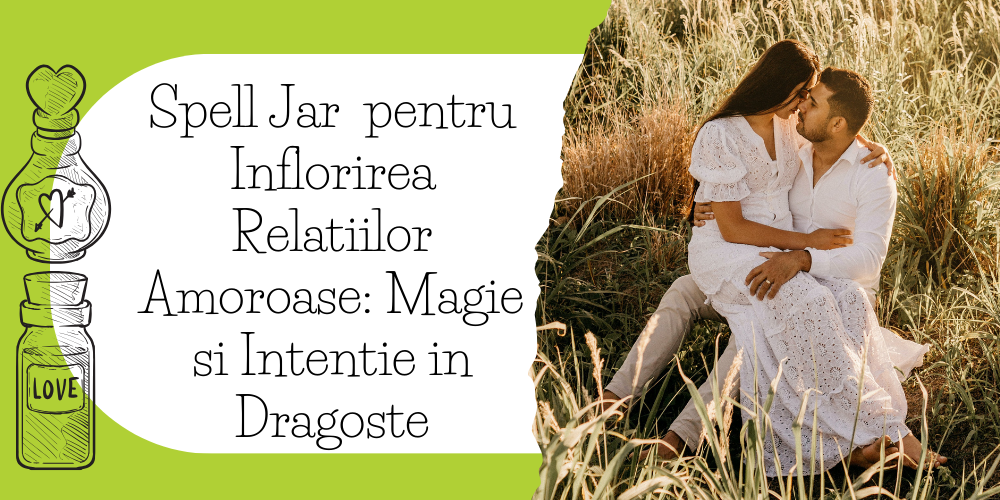 Spell Jar  pentru Inflorirea Relatiilor Amoroase