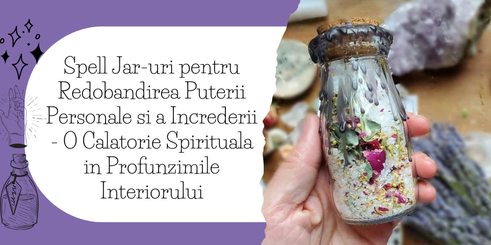 Spell Jar-uri pentru Redobandirea Puterii Personale si a Increderii-O Calatorie Spirituala in Profunzimile Interiorului