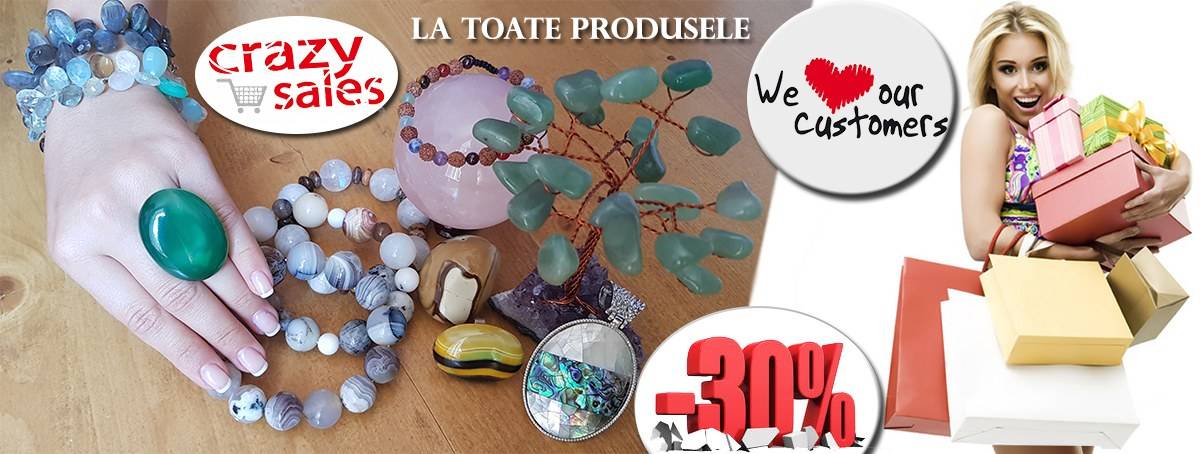 #crazysales - 30% Reducere la toate produsele intre 21 - 25 Iunie