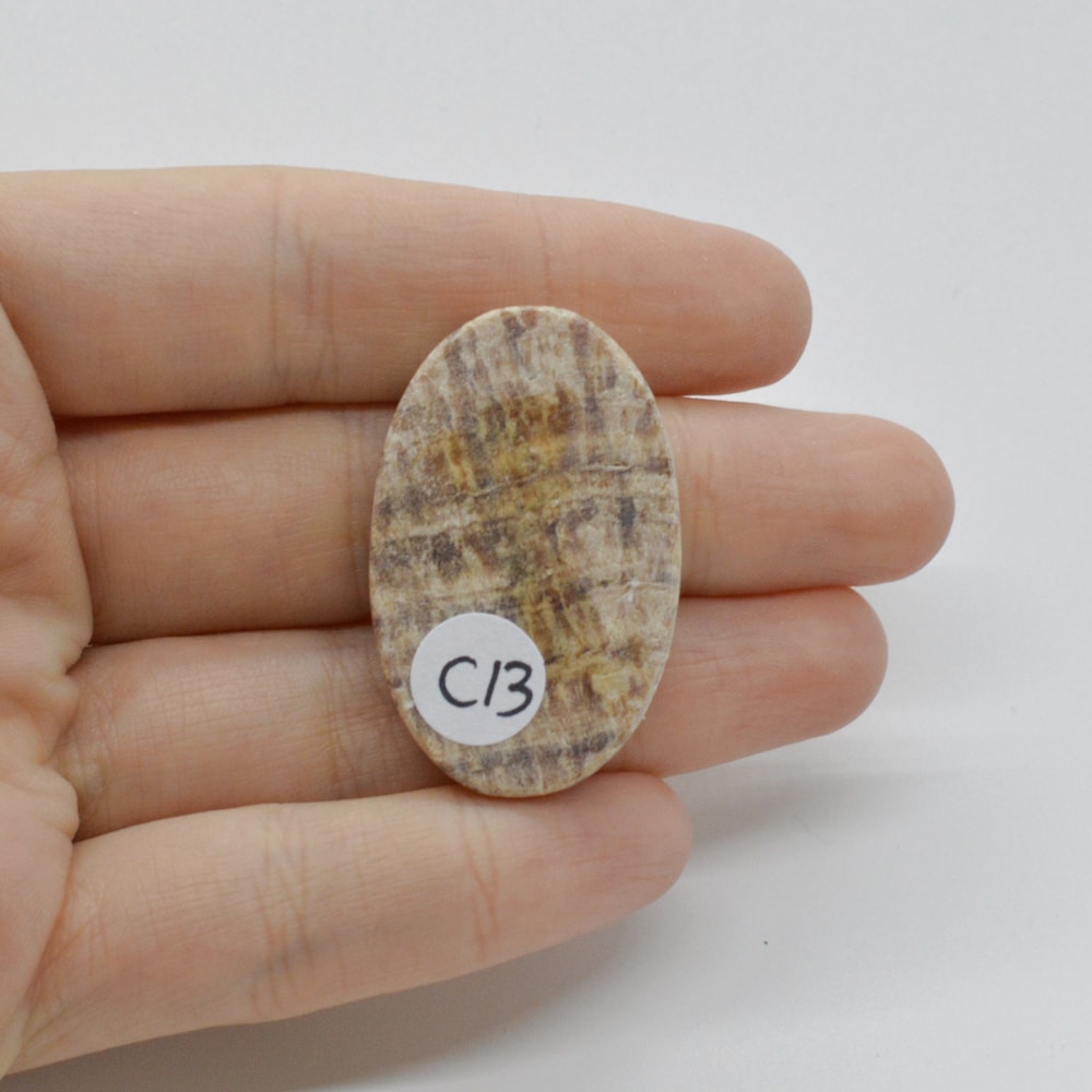 Cabochon aragonit peru 37x23x6mm c13 - 1 | YEO