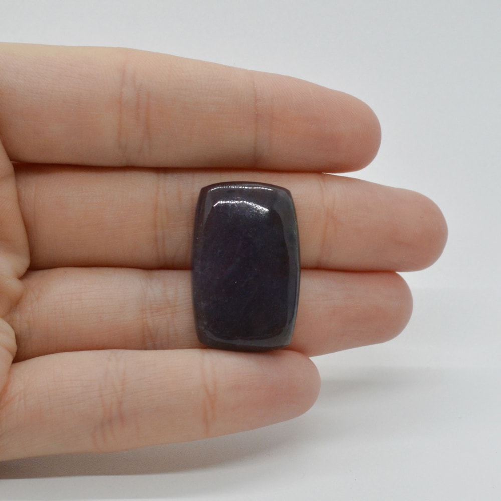 Cabochon iolith sun stone 27x17x6mm c64