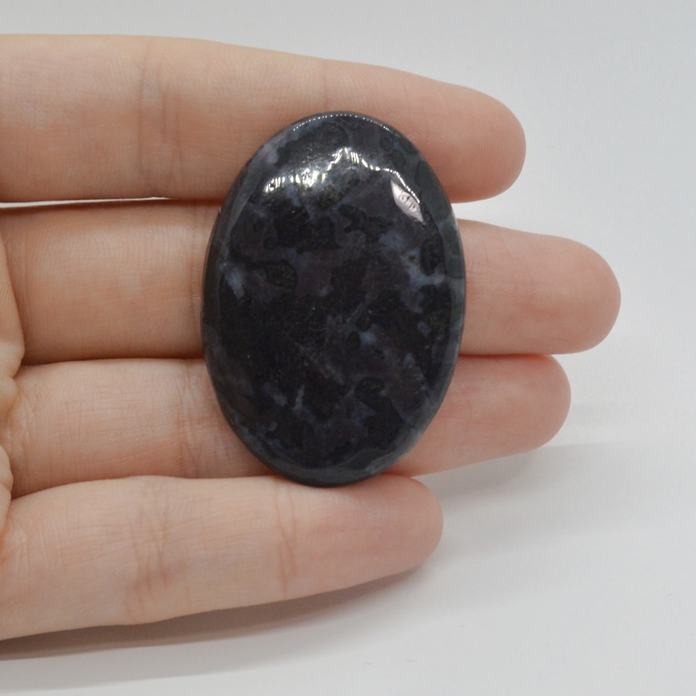 Cabochon jasp gabronit 42x29x6mm c41