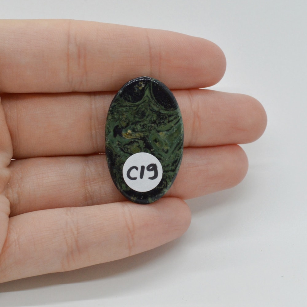 Cabochon jasp kambaba 32x20x6mm c19 - 1 | YEO