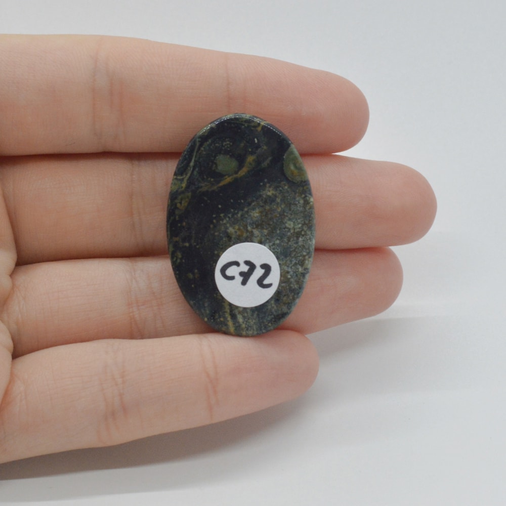 Cabochon jasp kambaba 34x23x5mm c72 - 1 | YEO