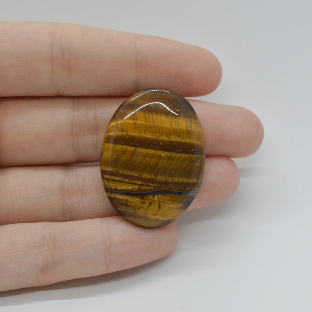 Cabochon ochi de tigru 35x26x5mm c122