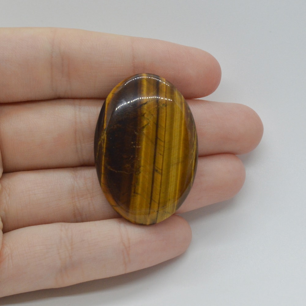 Cabochon ochi de tigru 38x26x6mm c74