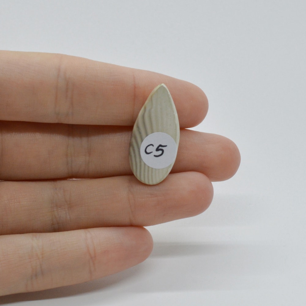 Cabochon flint polisat 28x13x4mm c5 - 1 | YEO