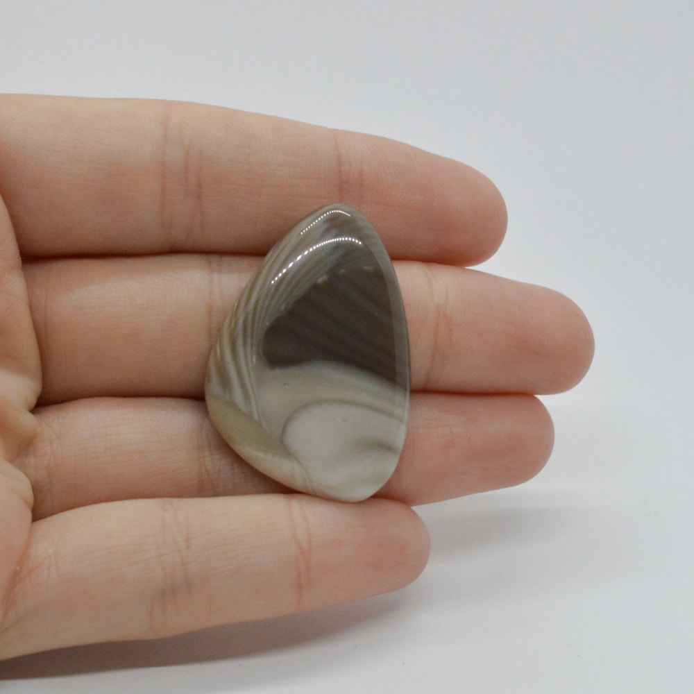 Cabochon flint polisat 34x24x5mm c22