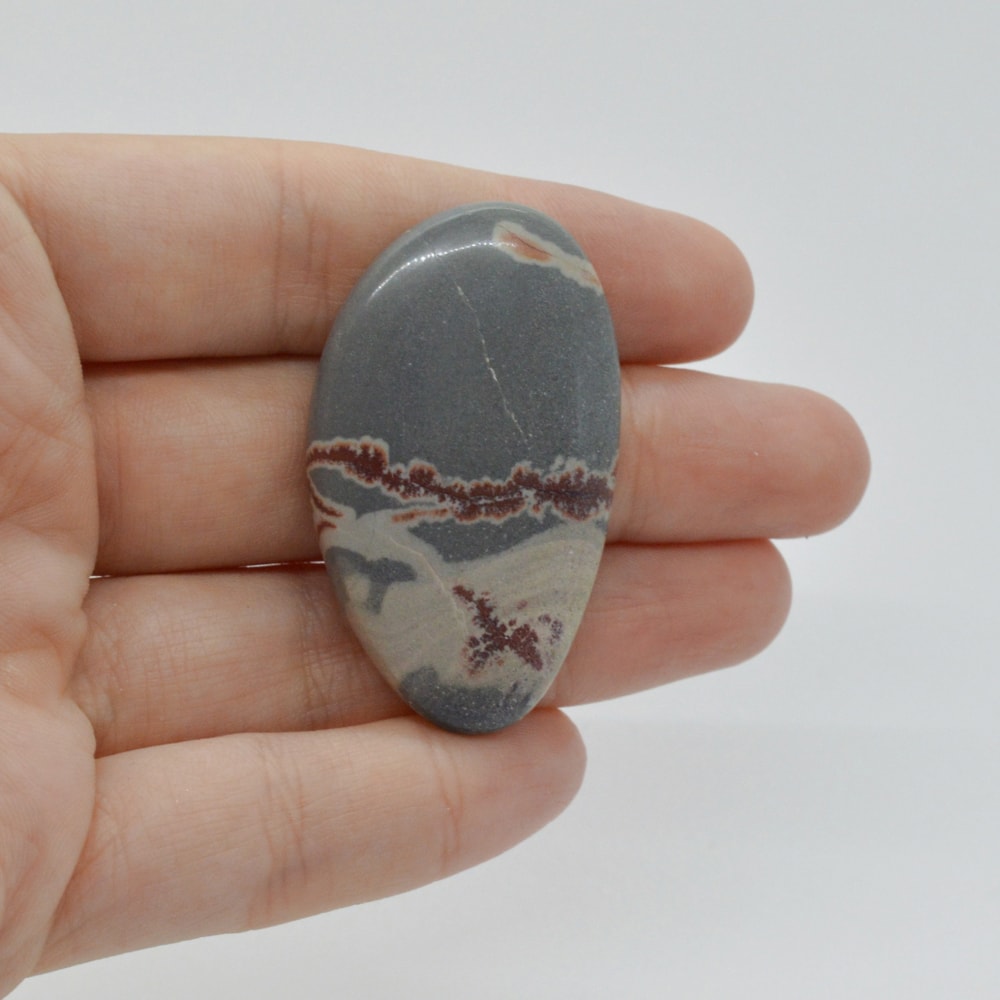 Cabochon sonora dendritic 45x27x6mm c30