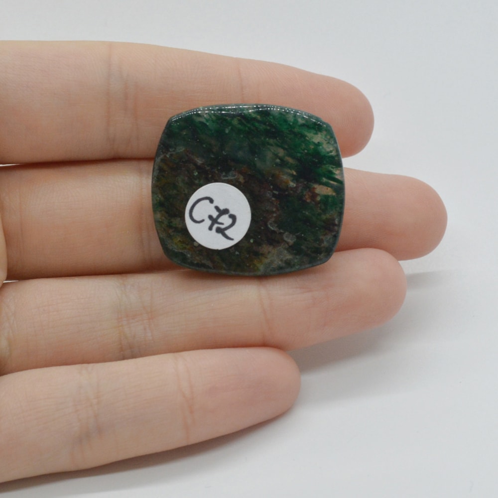 Cabochon aventurin 29x26x6mm c72 - 1 | YEO