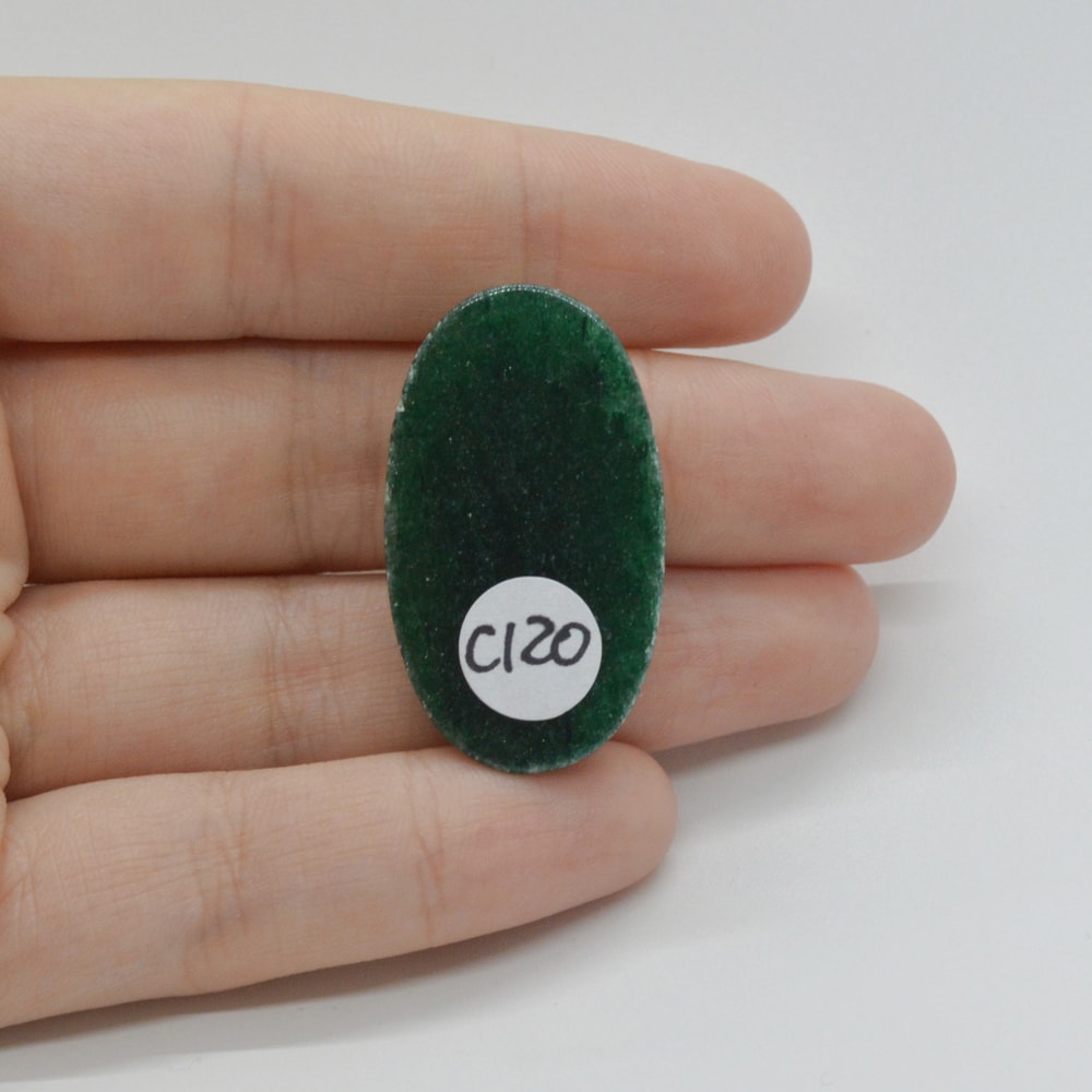 Cabochon aventurin 34x20x6mm c120 - 1 | YEO