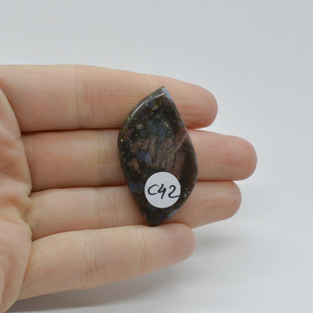 Cabochon que sera 40x21x7mm c42 - 1 | YEO