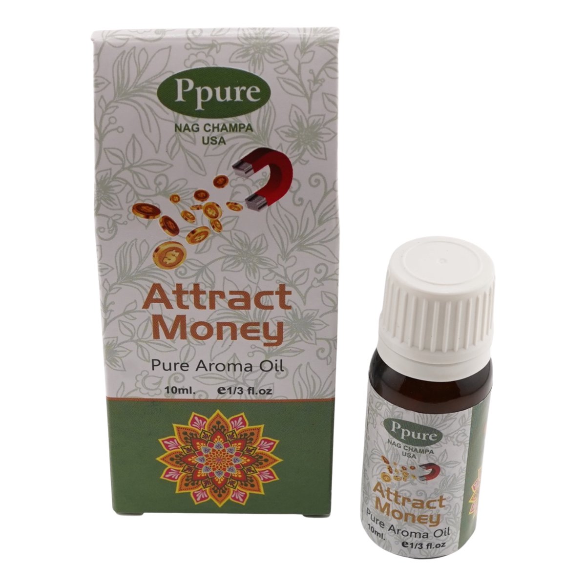 Ulei parfumat aromaterapie ppure nag champa attract money 10ml