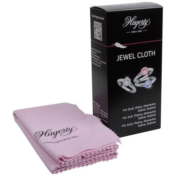 Laveta pentru curatat bijuterii din aur platina diamante safire si rubine jewel cloth hagerty