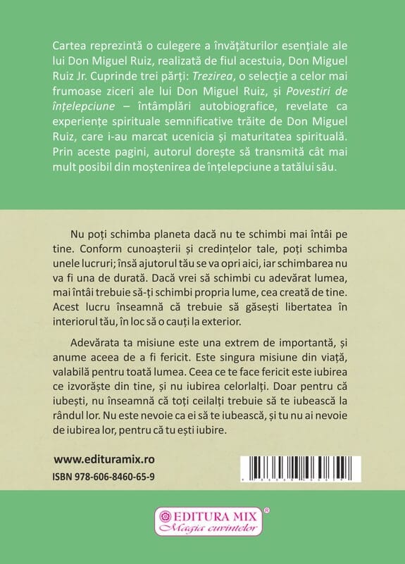 Mic tratat de intelepciune invataturile esentiale ale lui don miguel ruiz - don miguel ruiz jr carte - 1 | YEO