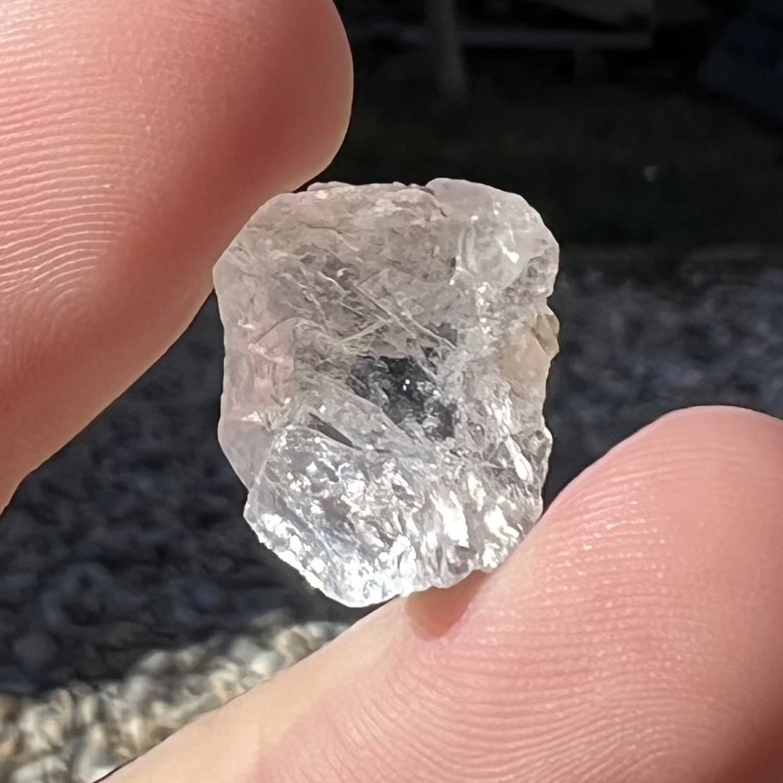 Fenacit nigerian autentic cristal natural unicat a3