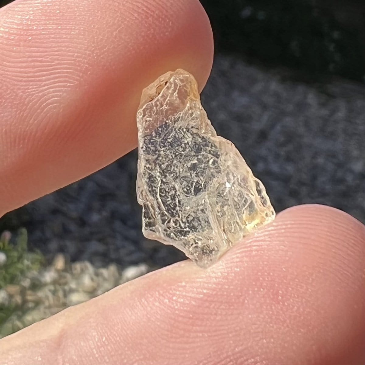 Fenacit nigerian autentic cristal natural unicat a42
