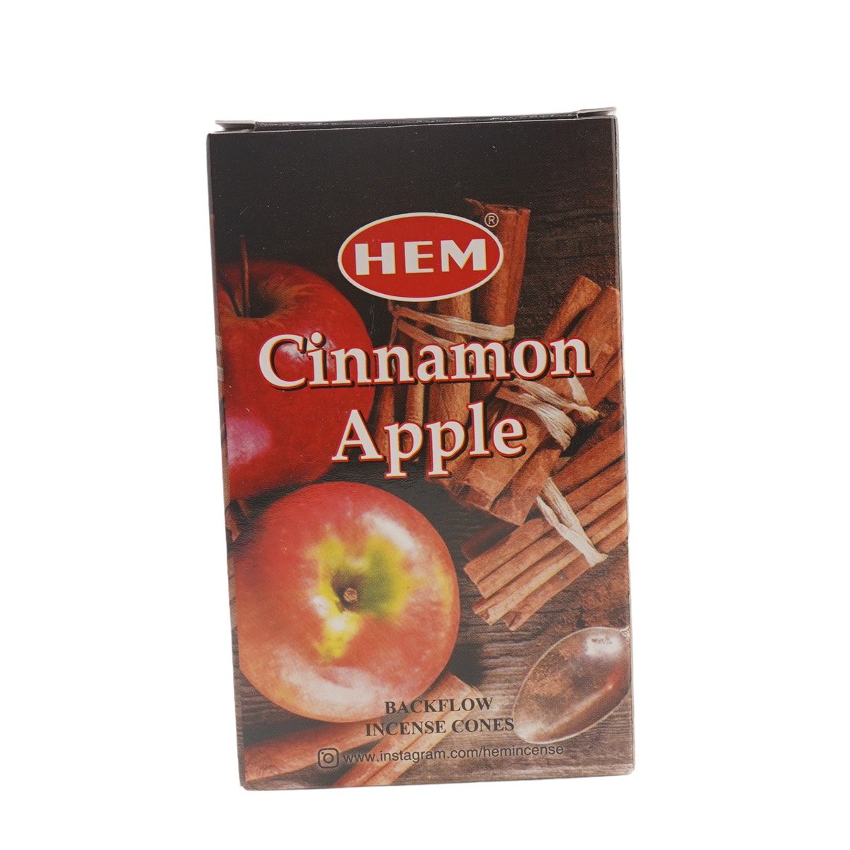 Conuri parfumate fumigatie hem cinnamon apple backflow 10 buc