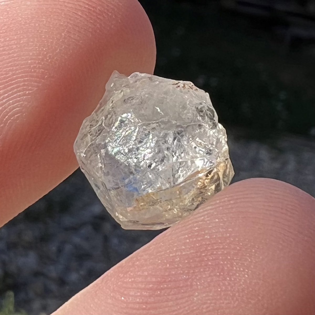 Fenacit nigerian autentic cristal natural unicat a44