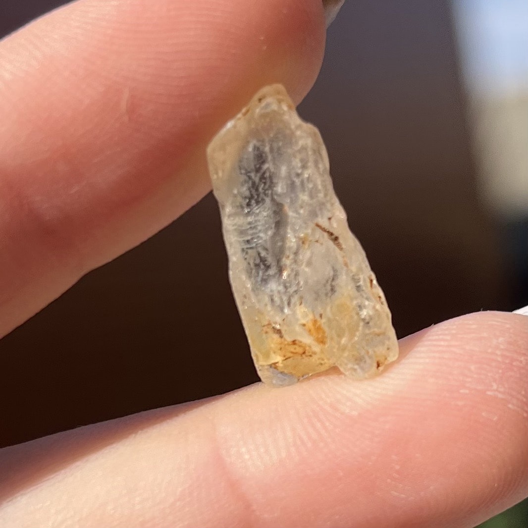 Fenacit nigerian cristal natural unicat b4