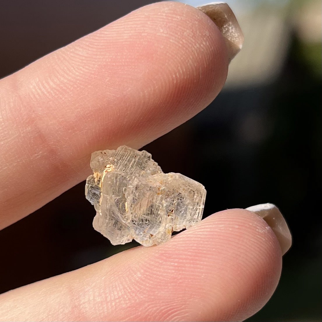 Fenacit nigerian cristal natural unicat b15