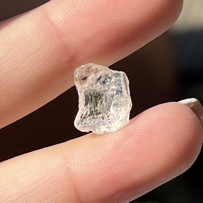 Fenacit nigerian cristal natural unicat b31