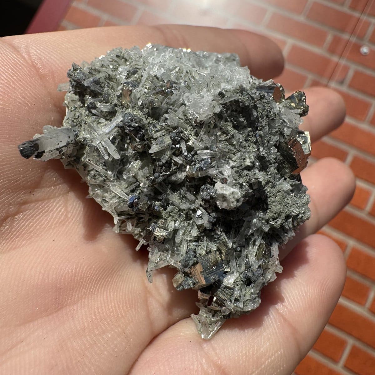Floare de mina pentru colectie cristal natural unicat c226 lot 2