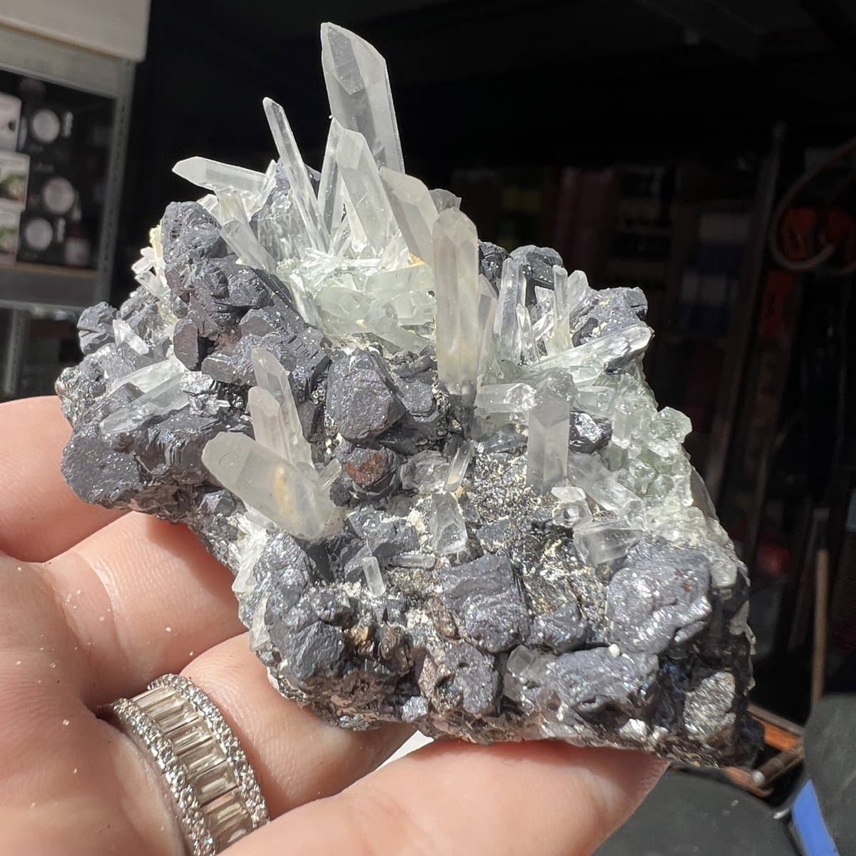 Floare de mina pentru colectie cristal natural unicat c82 lot 2