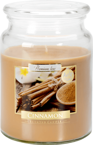 Lumanare parfumata bispol borcan premium line - cinnamon