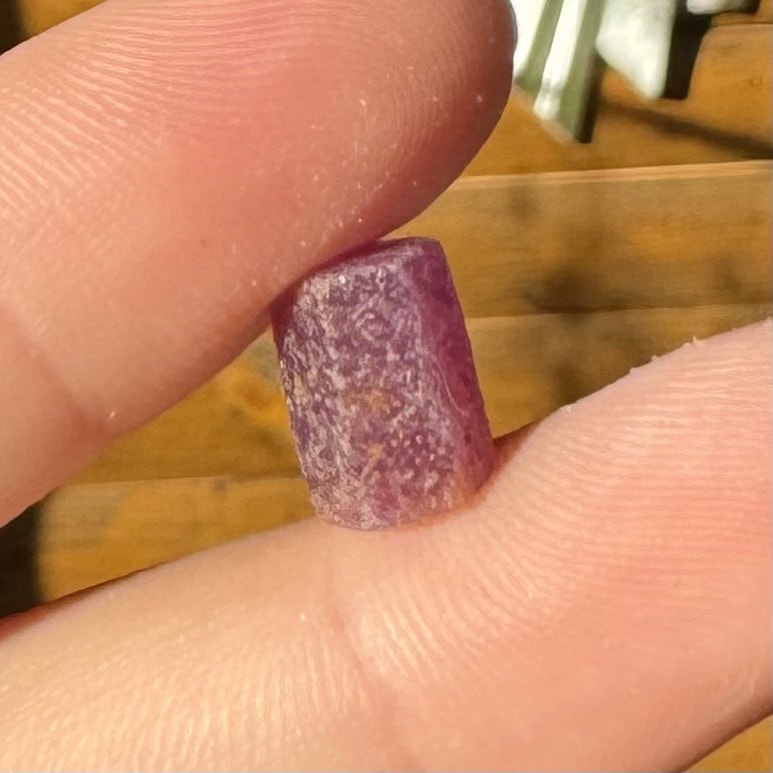 Rubin cristal natural unicat b27