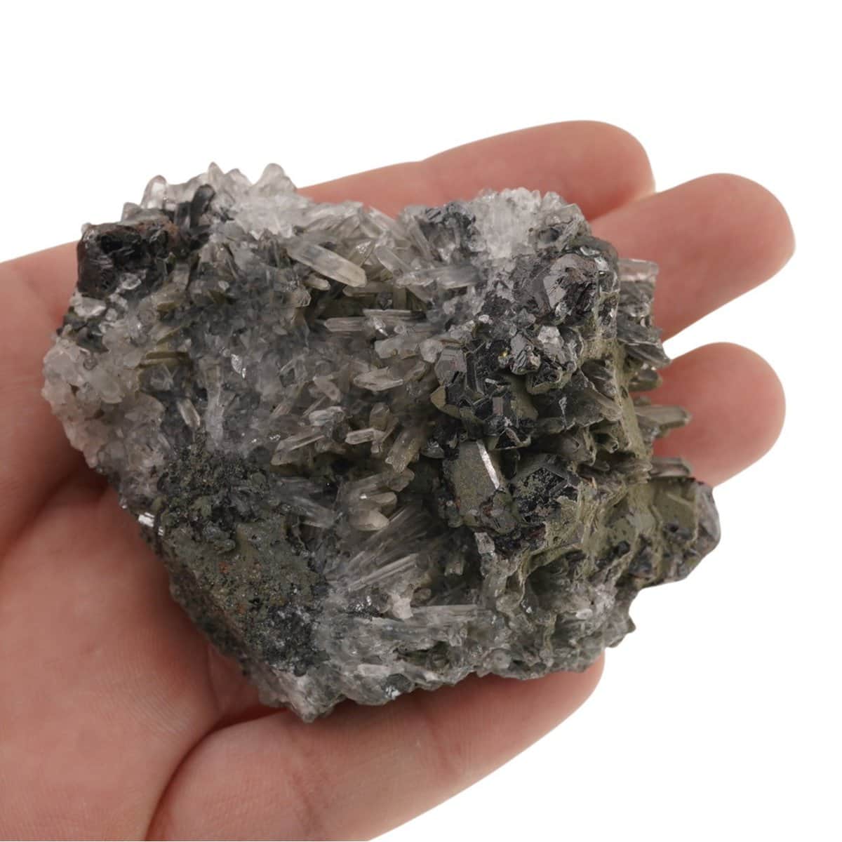 Floare de mina cristal natural unicat d46