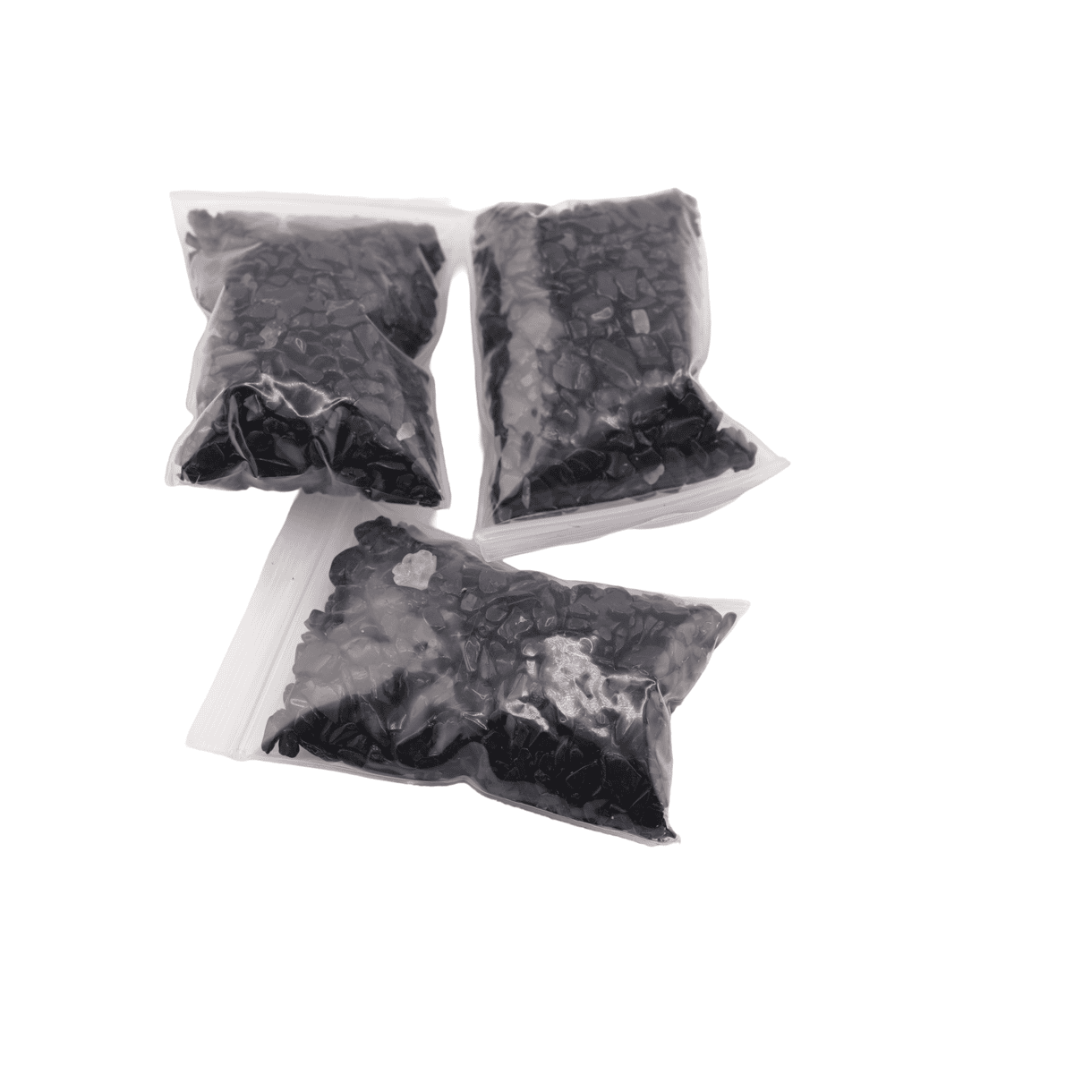 Spartura turmalina neagra pietre chips 2-4mm 25g - 1 | YEO