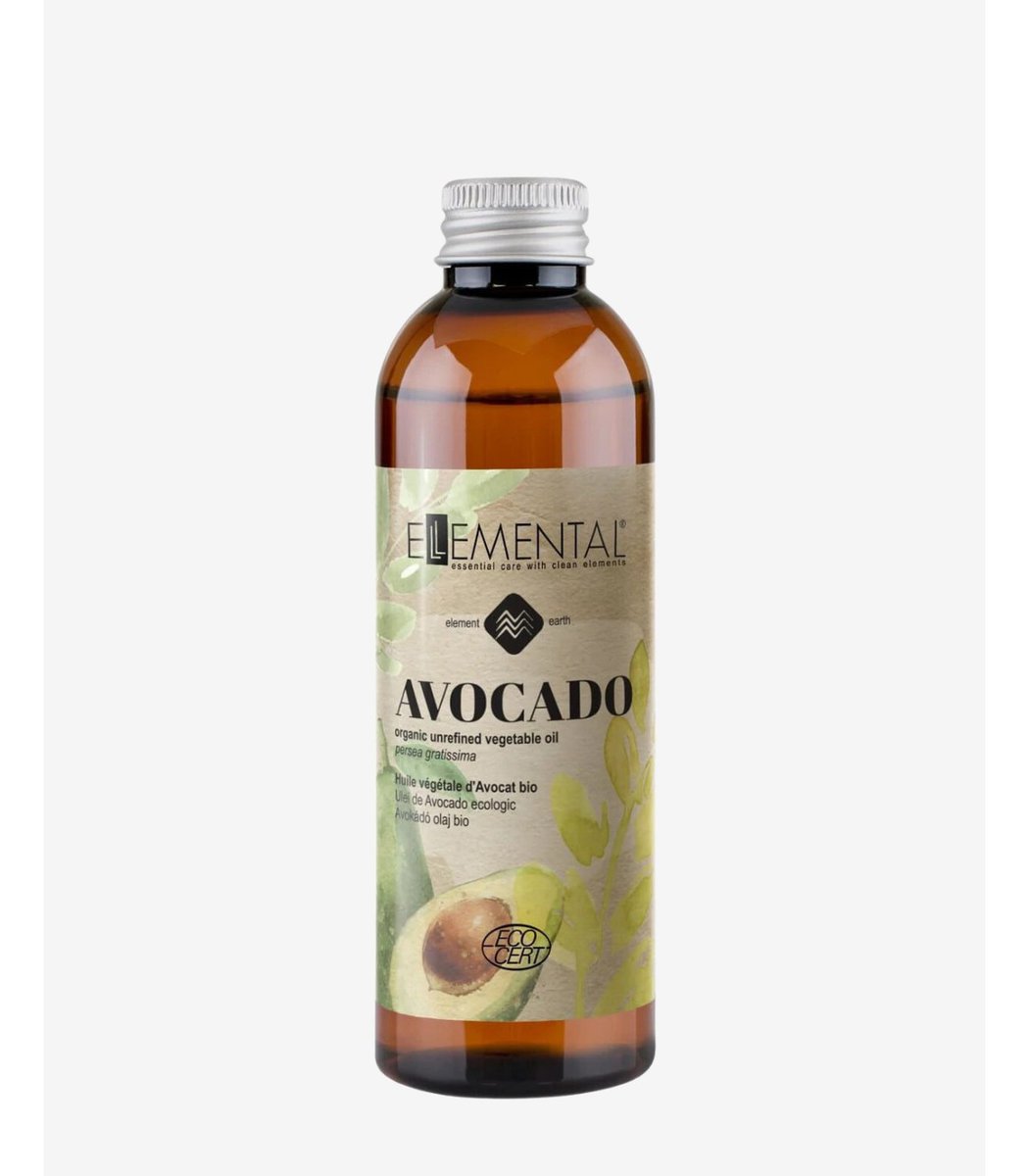 Ulei vegetal de avocado bio crud ecocert cosmos mayam 100ml