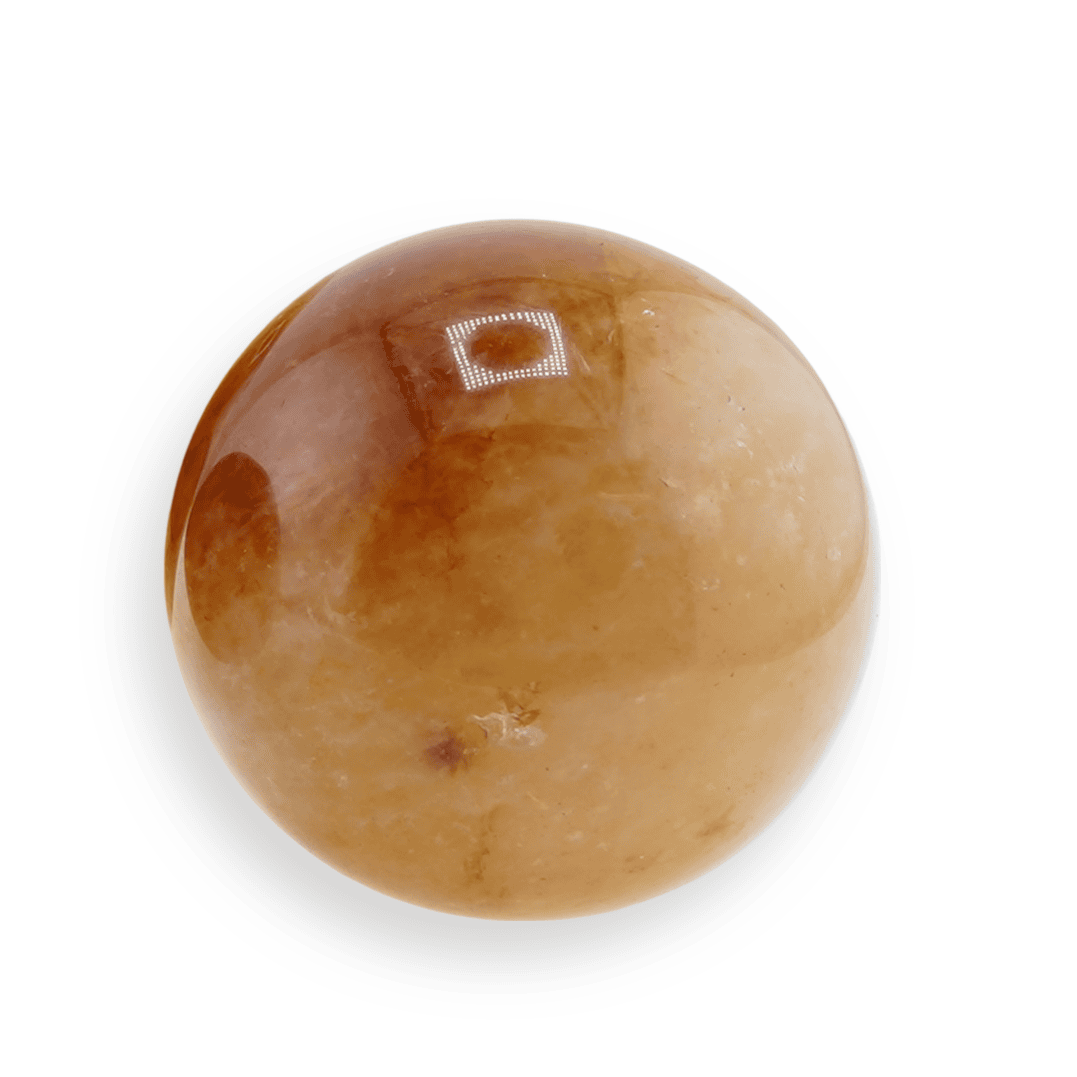 Sfera cristal natural cuart tangerin 300g