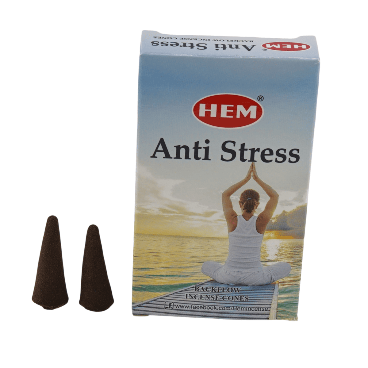 Conuri parfumate fumigatie hem anti stress backflow 10 buc