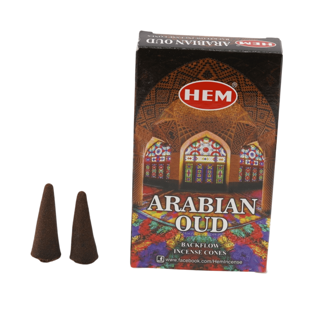 Conuri parfumate fumigatie hem arabian oud backflow 10 buc