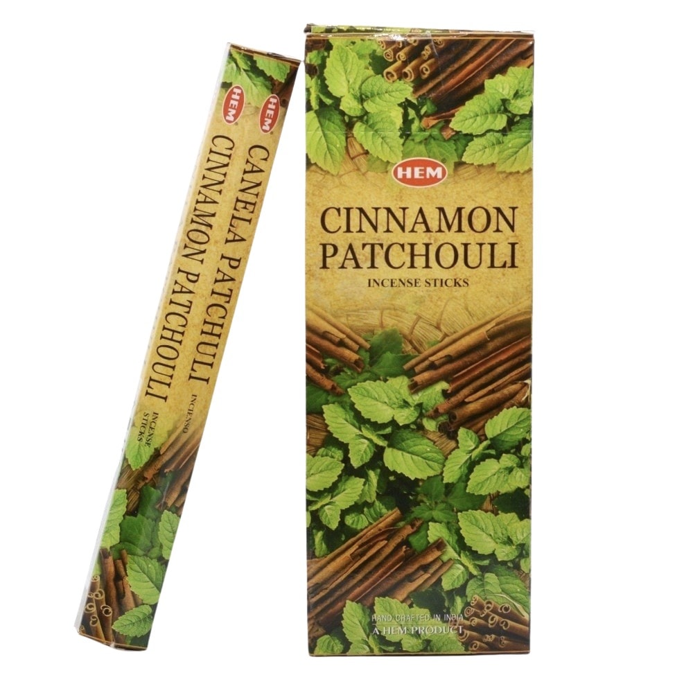 Betisoare parfumate hem cinnamon patchouli 20 buc