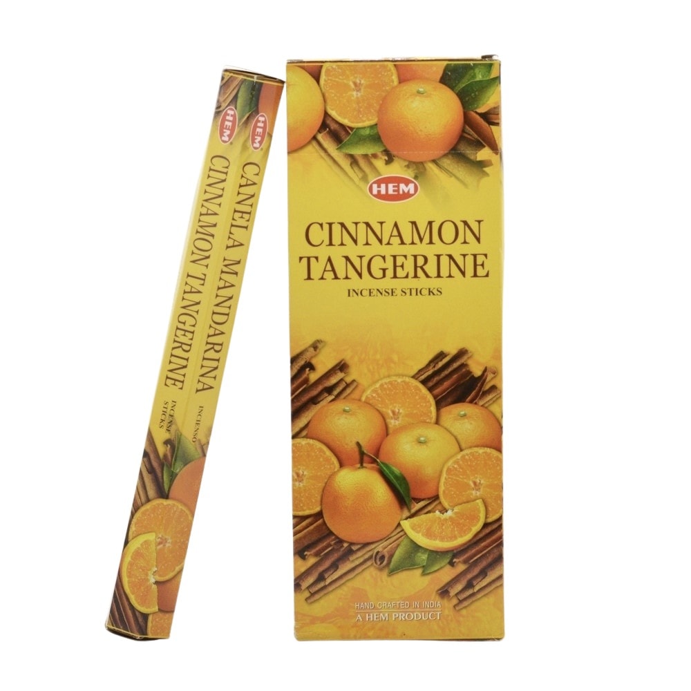 Betisoare parfumate hem cinnamon tangerine 20 buc