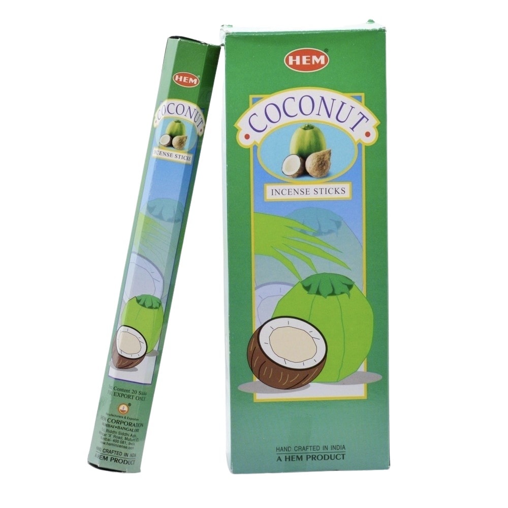 Betisoare parfumate hem coconut 20 buc