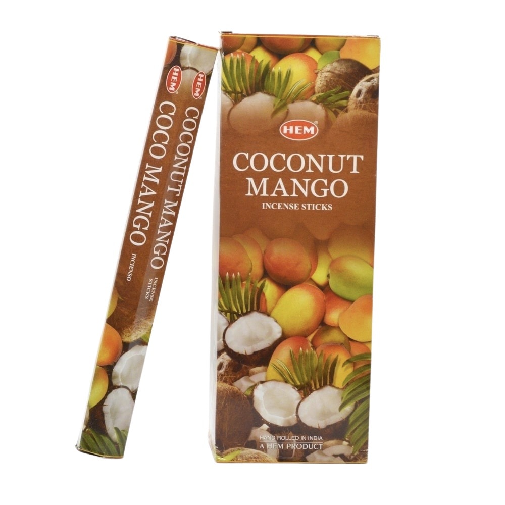 Betisoare parfumate hem coconut mango 20 buc