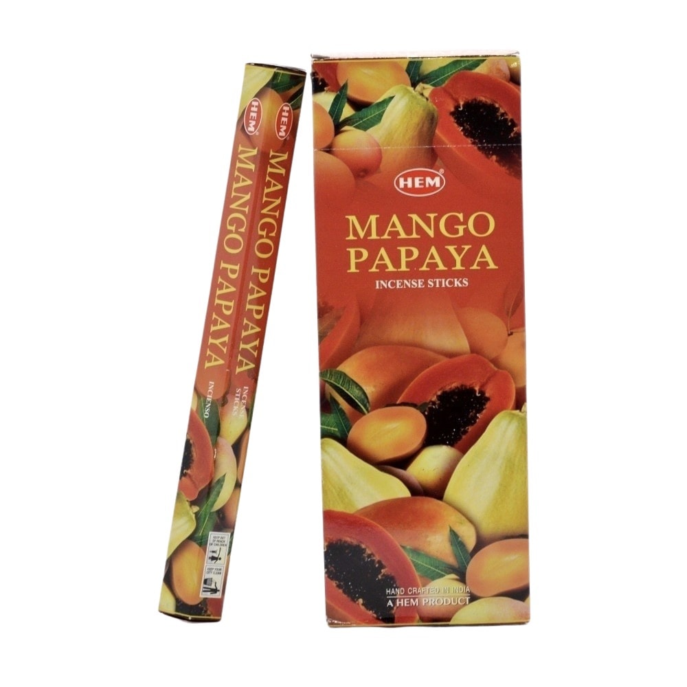 Betisoare parfumate hem mango papaya 20 buc