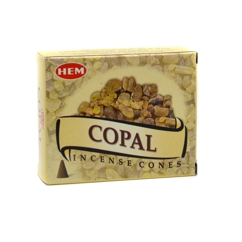 Conuri parfumate fumigatie hem copal 10 buc - 1 | YEO