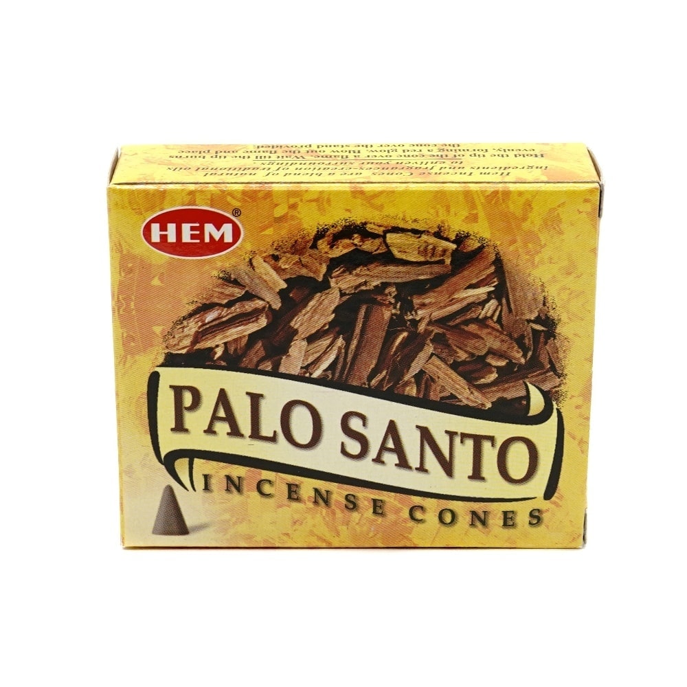 Conuri parfumate fumigatie hem palo santo 10 buc - 1 | YEO