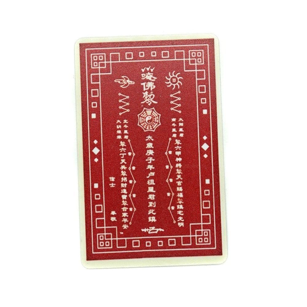 Card feng shui din plastic tai sui 2020 model 2 - 1 | YEO