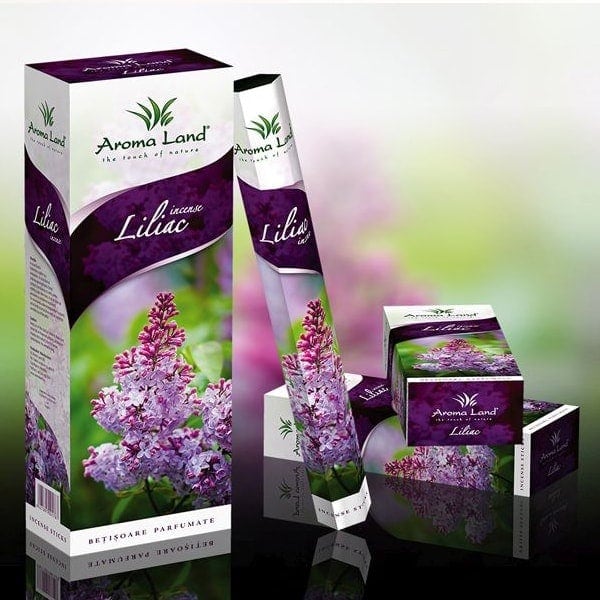 Betisoare parfumate aroma land liliac 20 buc - 1 | YEO