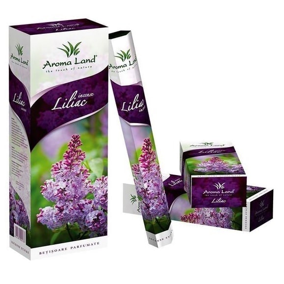 Betisoare parfumate aroma land liliac 20 buc