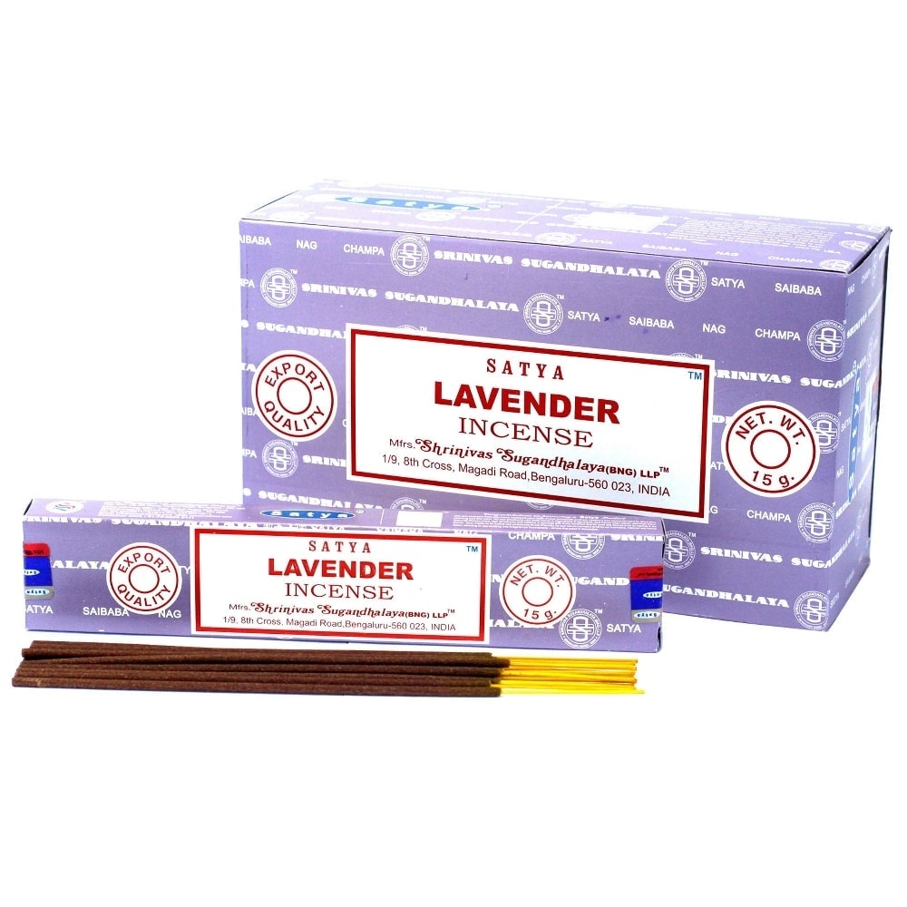 Betisoare parfumate satya lavender 15g