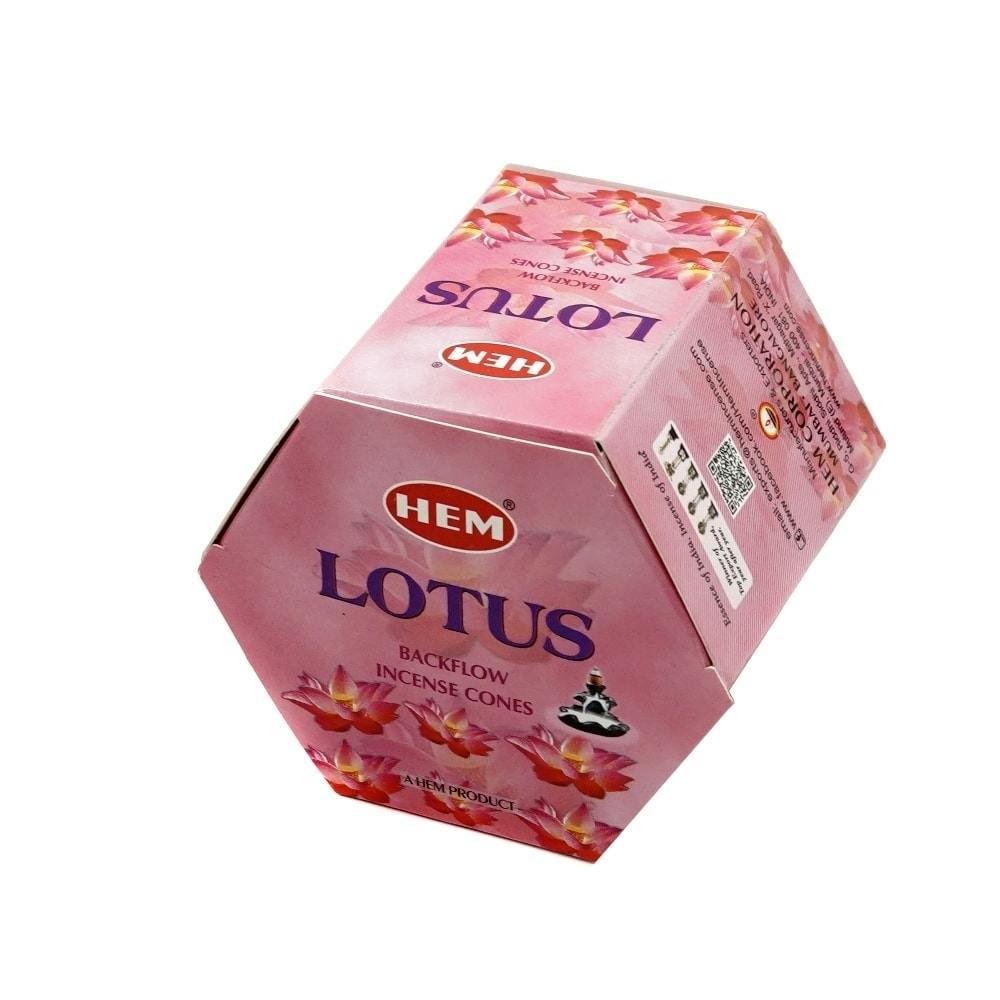 Conuri parfumate hem lotus backflow - 40 buc - 1 | YEO