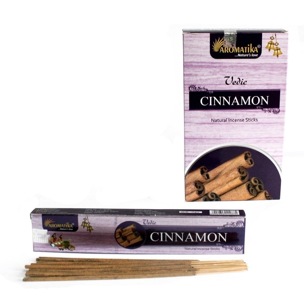 Betisoare parfumate aromatika vedic - cinnamon 15g