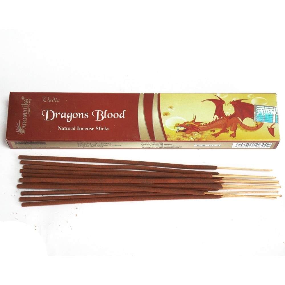 Betisoare parfumate aromatika vedic - dragons blood 15g